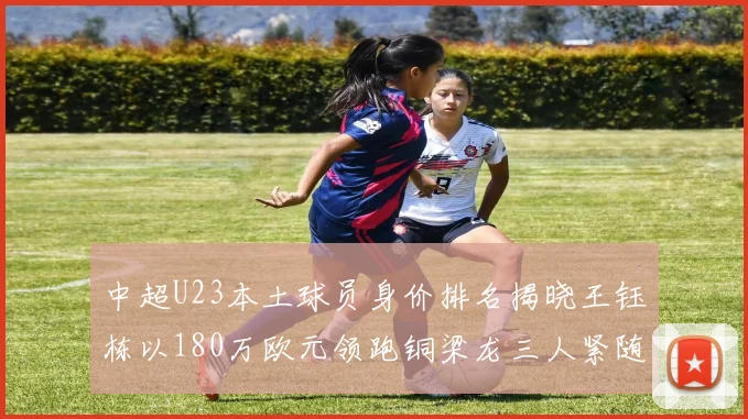 中超U23本土球员身价排名揭晓王钰栋以180万欧元领跑铜梁龙三人紧随其后